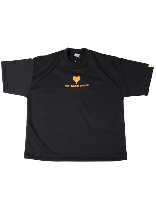 GotLuv "Self Love is Enough Embro Logo Tee" Smooth Black